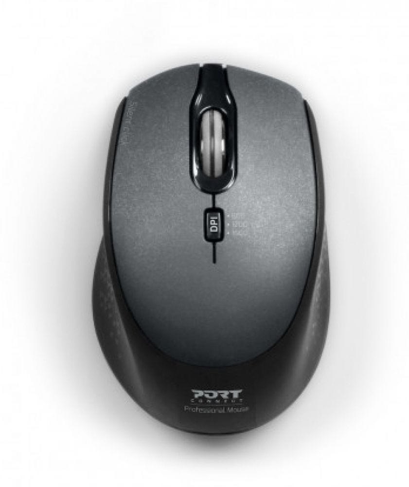 Port Designs Wireless Silent Mouse - Muis