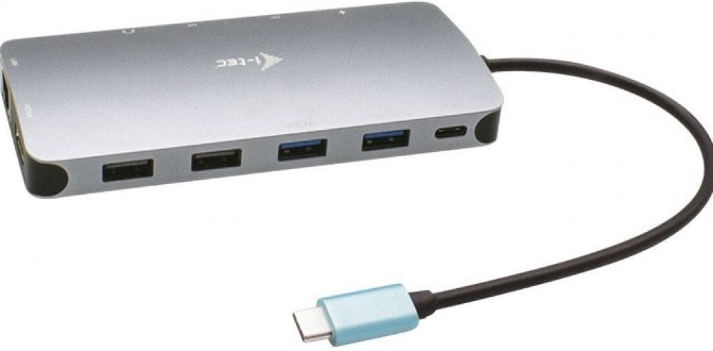 i-Tec Usb-C Metal Nano 3X Display Docking Station + Power Delivery 100 W - Dockingstation