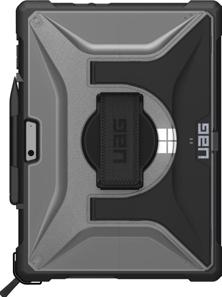 Urban Armor Gear Uag Plasma Series Rugged Case For Surface Pro 9, 10, 11 - Plasma Series W Handstrap And Shoulder Strap- Clear