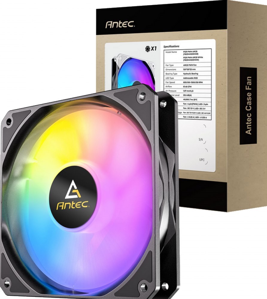 Antec P12R Argb Black - Ventilatorhuis