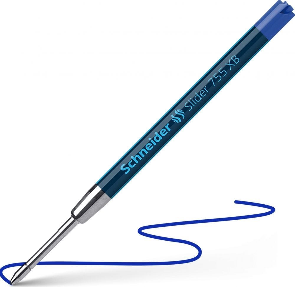Schneider Balpenvulling Schneider 755 Slider Jumbo XBR Blauw