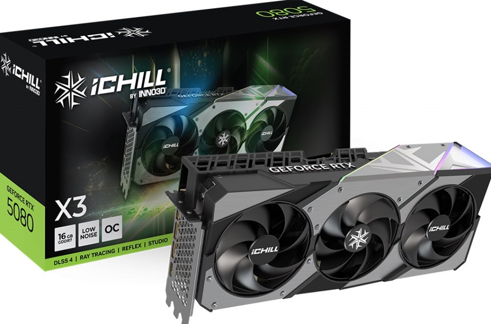 Inno3d Geforce RTX 5080 Ichill X3 - Videokaart