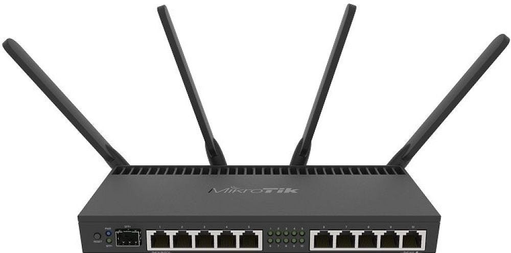 Mikrotik RB4011iGS+5HacQ2HnD-IN Powerful 10xGigabit Port Router