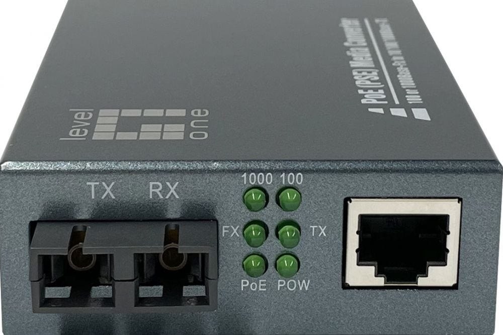 Level One LevelOne Konverter GVT-2013 10/100/1000T>RJ45 To Pse