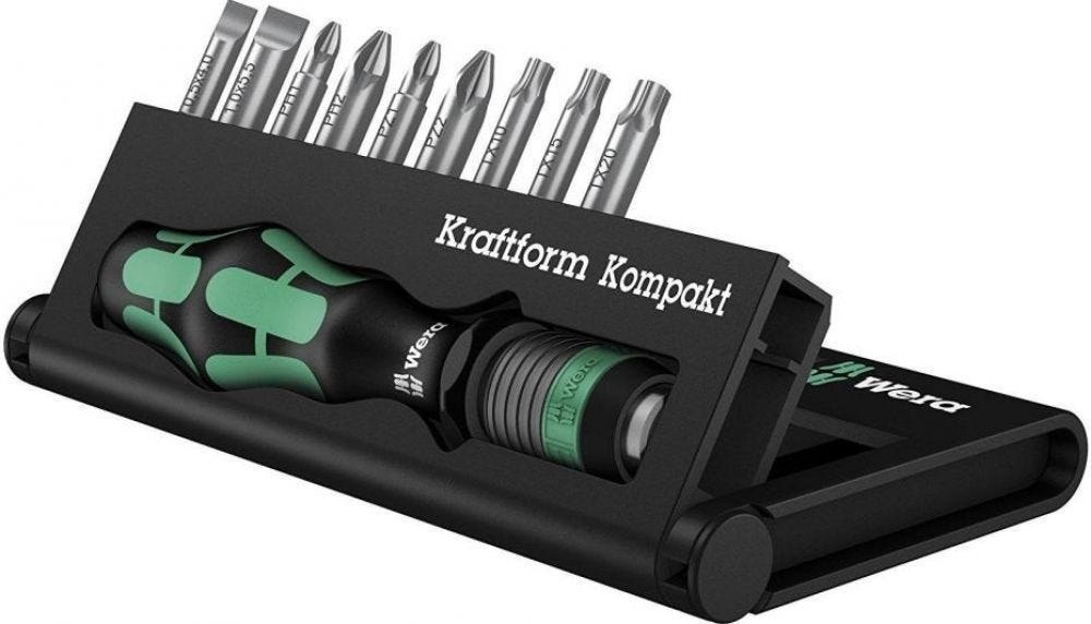 Wera Bit Set Kraftform Kompakt 10
