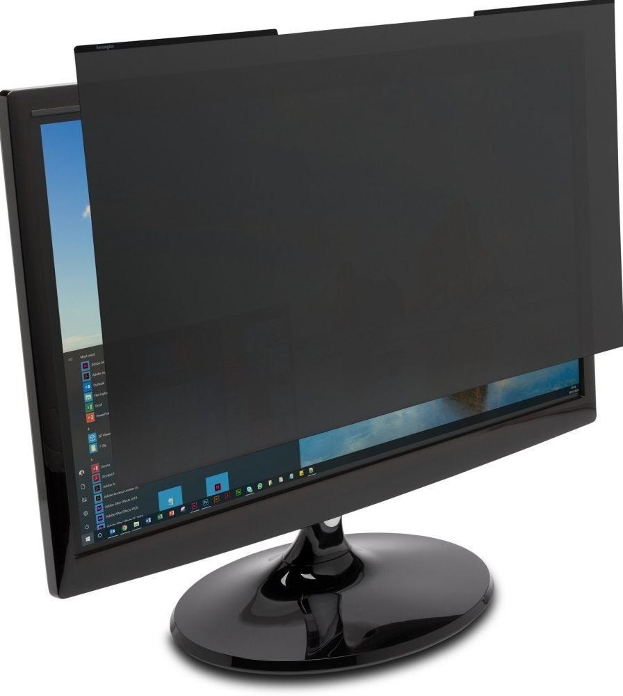 Kensington MagPro 23" (16:9) Monitor Privacy Screen With Magnetic Strip - Privacy-Filter Voor Scherm