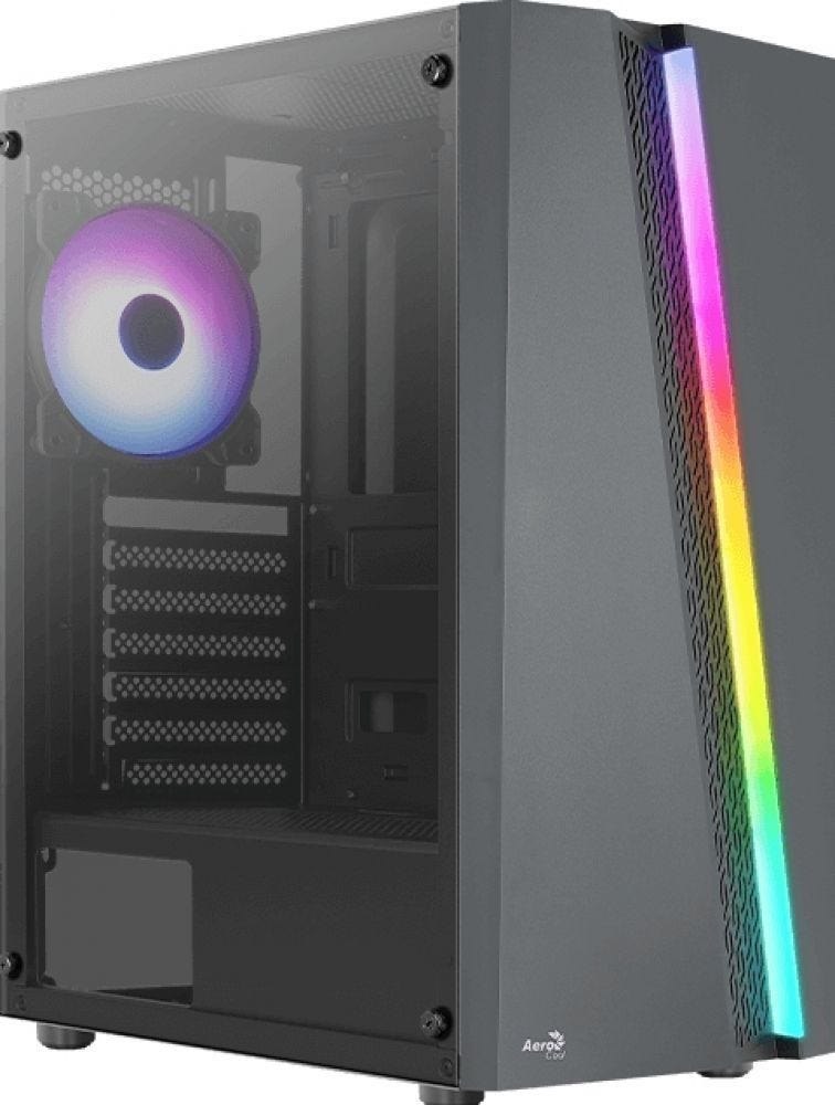 Aerocool Geh AeroCool Midi Blade Black RGB MicroATX/ATX/Mini-ITX