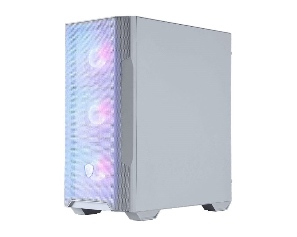 Msi Mag Forge M100R White - Towermodel