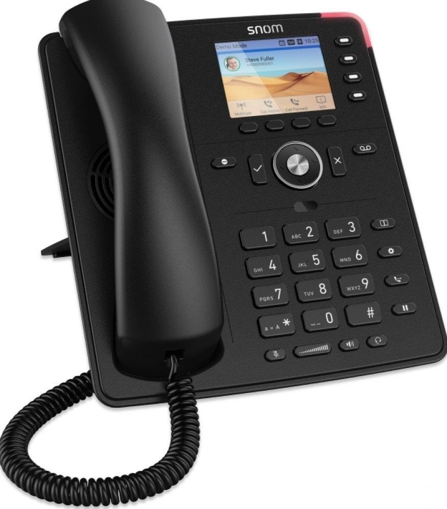 Snom Telefon D713 Schwarz Ohne Netzteil