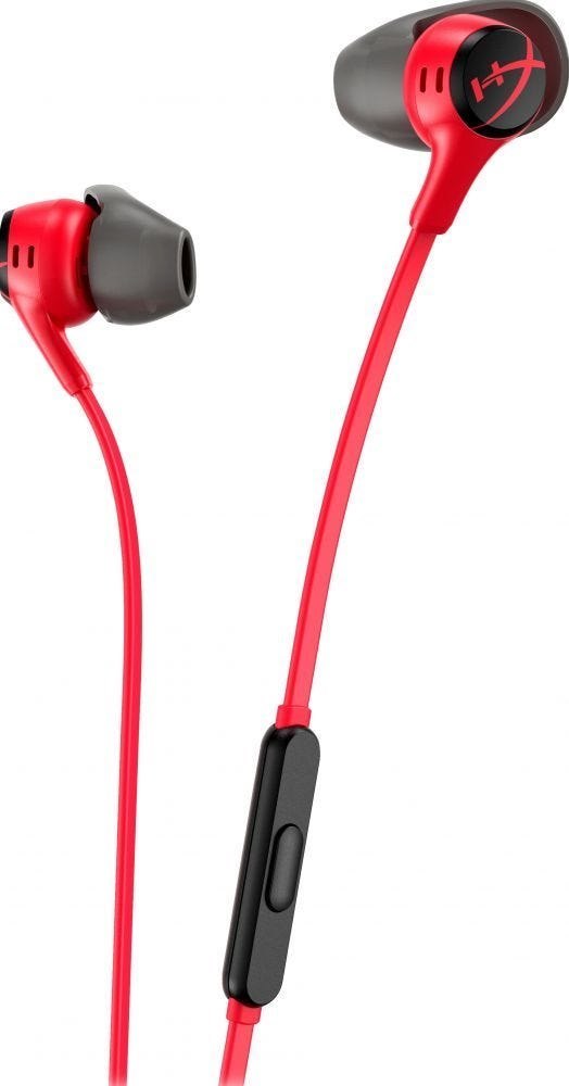 HyperX Cloud Earbuds Ii Red Gaming Earbuds With Mic
