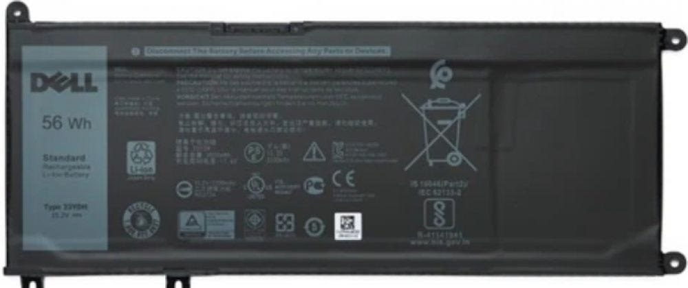 Dell Battery, 56WHR, 4 Cell, Lithium Ion, 3YRW