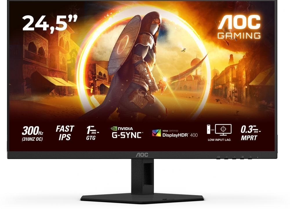 Aoc 25G4sre 24.5In 16:9 Fast Ips 300Hz