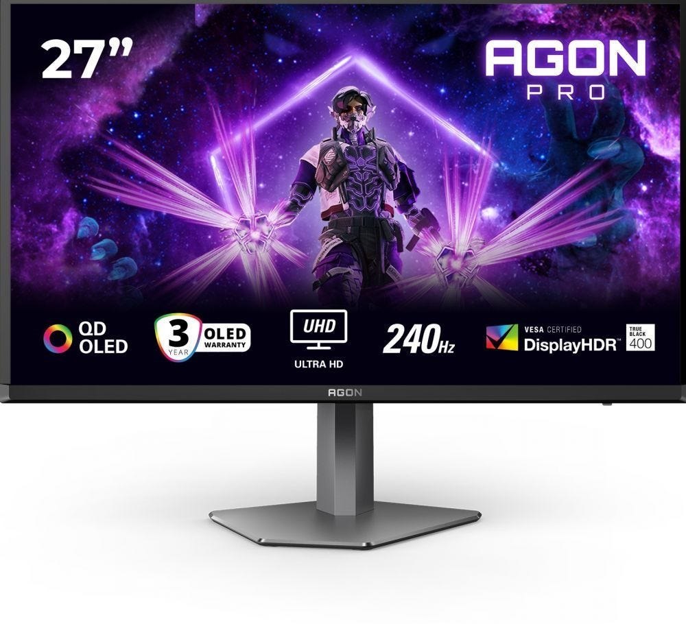 Aoc Agon Pro Ag276uzd - Oled Gaming Monitor