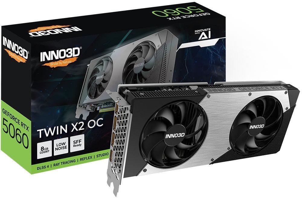 Inno3d GeForce RTX 5060 Twin X2 Oc - Videokaart