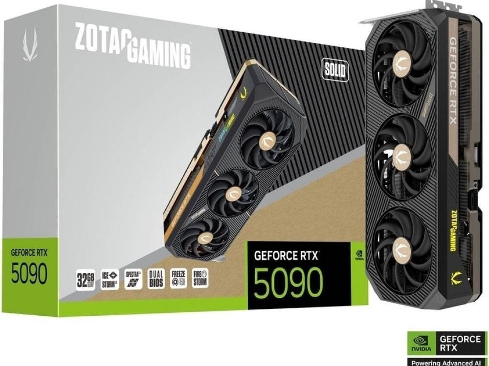 Zotac Gaming GeForce RTX 5090 Solid - Videokaart