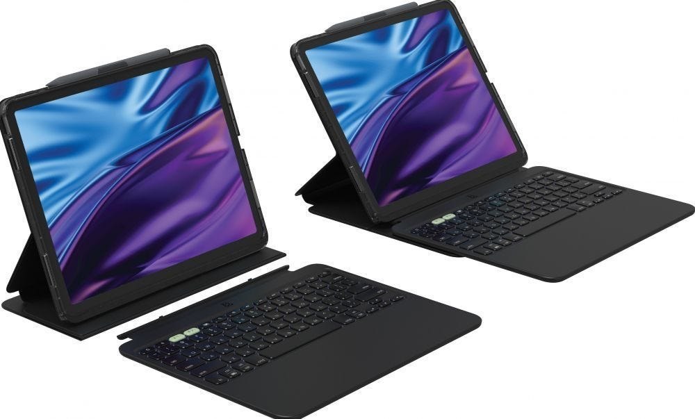 Zagg Pro Keys 2 - Toetsenbord En Foliobehuizing (Folieafdekking)