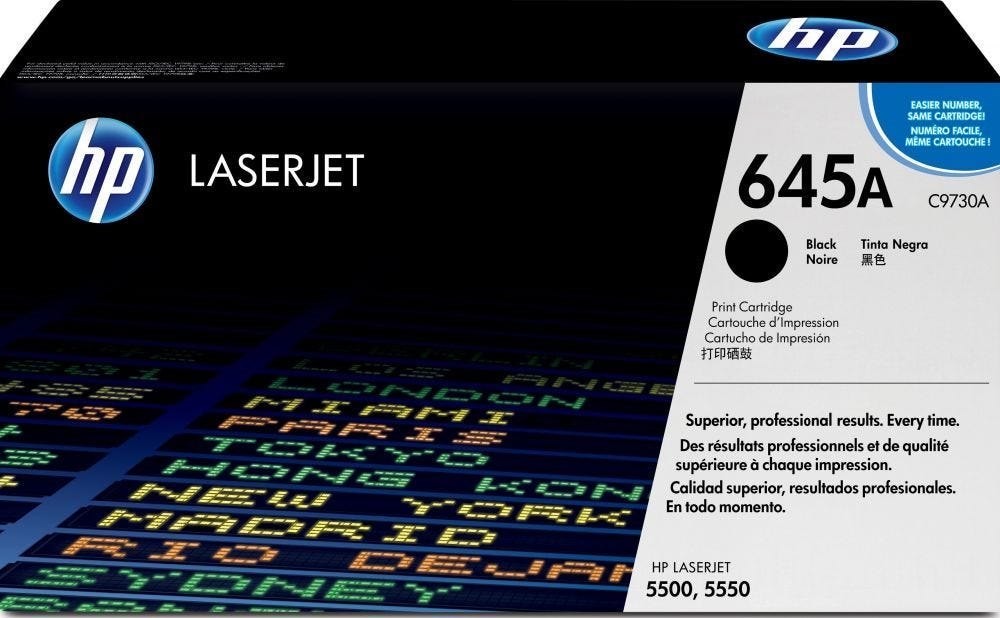 HP 645A - Zwart