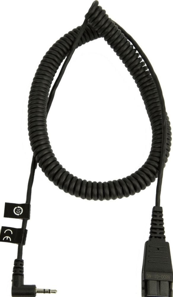 Jabra Cord QD To 2.5 MM Jack - Kabel Voor Headset