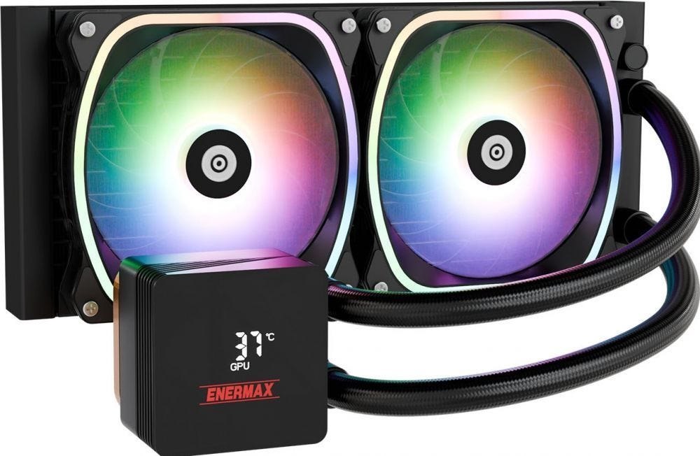 Enermax Aquafusion Ii 240MM Argb Black - Vloeistofkoelsysteem Processor