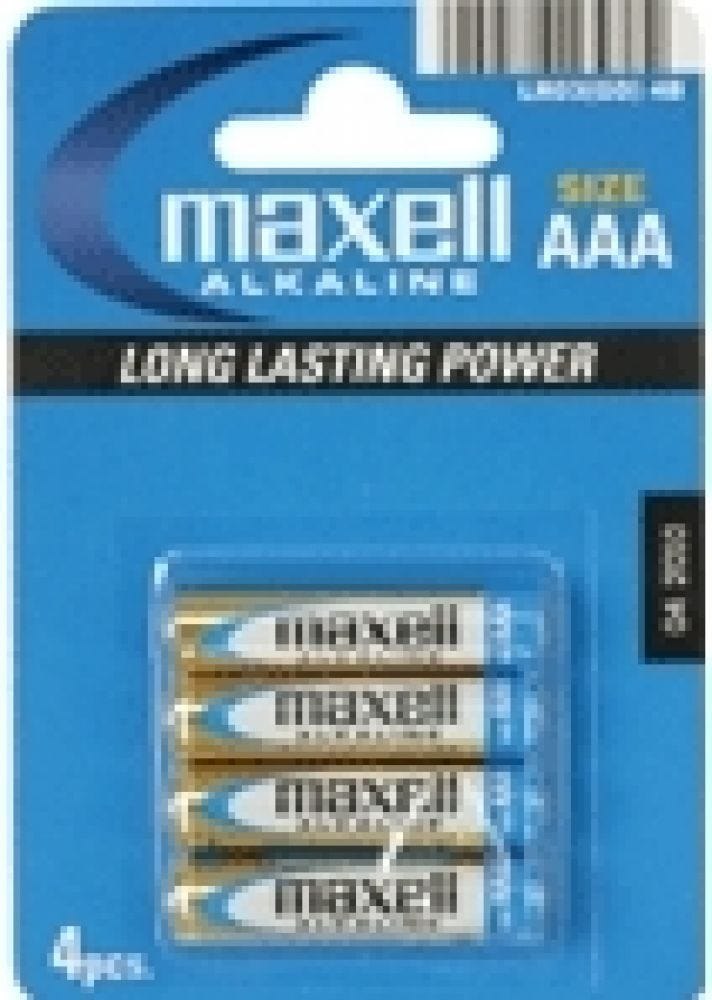 Maxell Alkaline Ace LR03 - Batterij 4 X Aaa