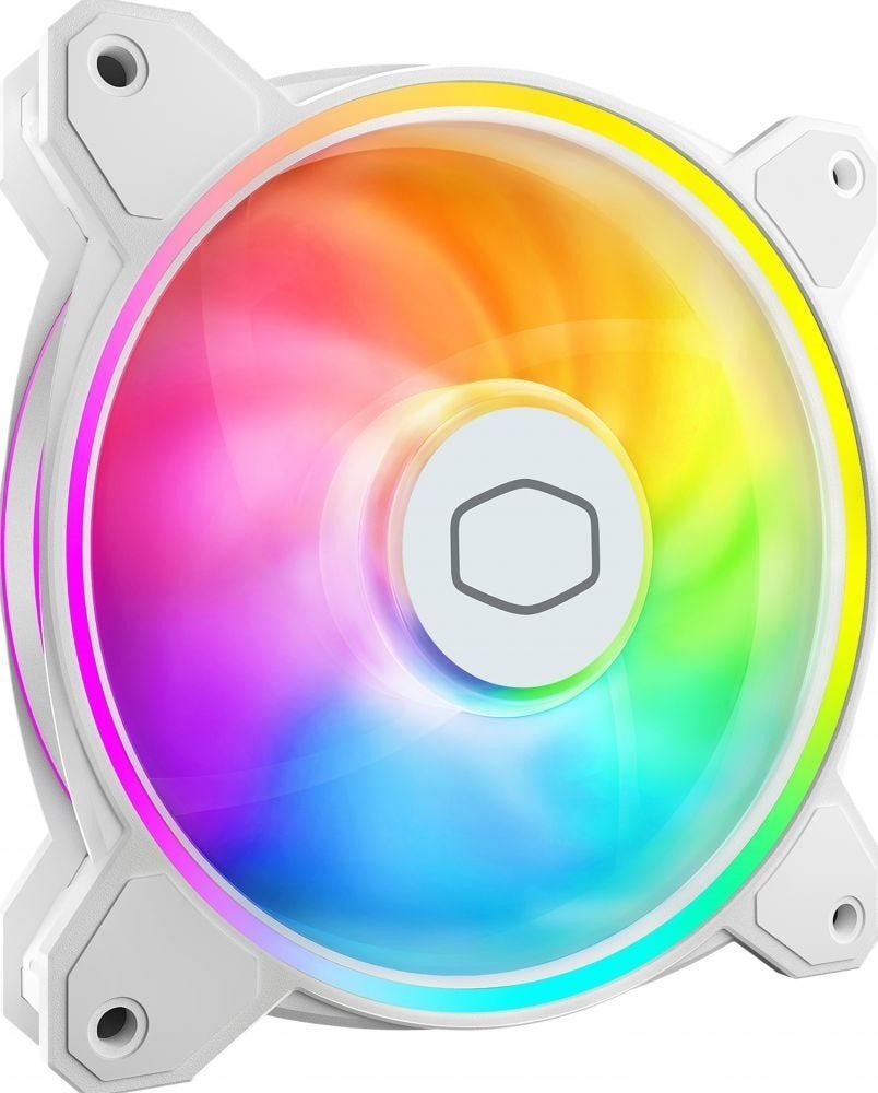 Cooler Master MasterFan MF120 Halo² White Edition - Ventilatorhuis