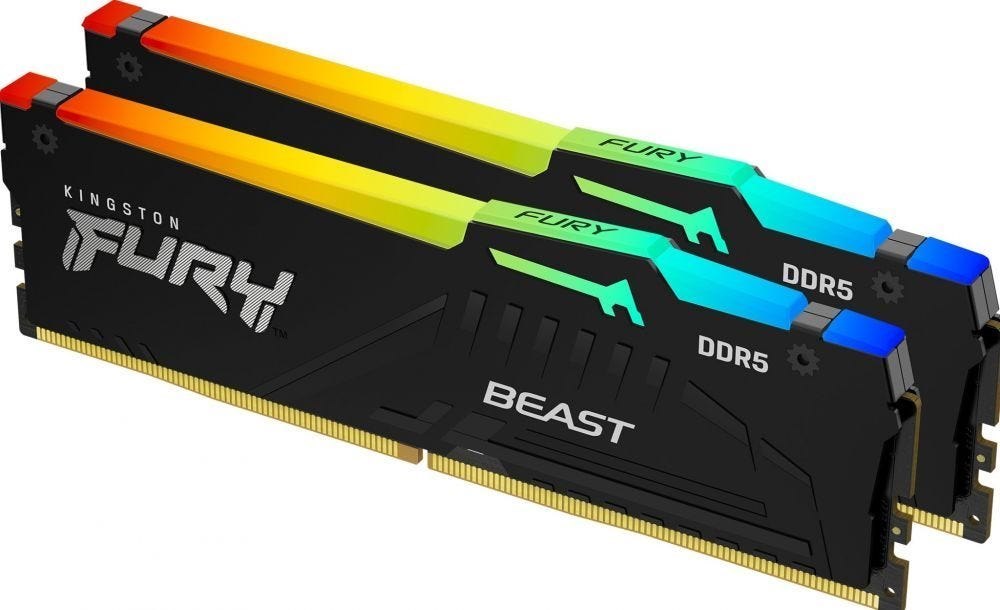 Kingston Fury Beast RGB Black - Geheugen
