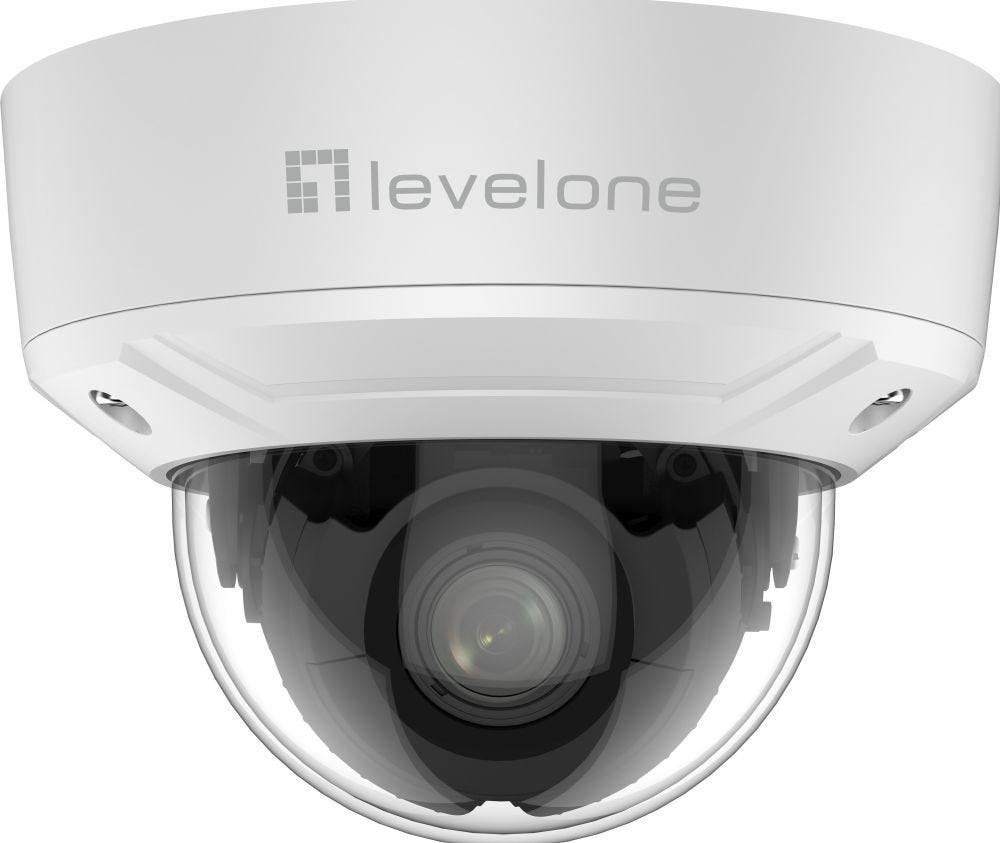 Level One LevelOne IPCam FCS-3616 Dome Out 6MP H.265 Ir 10W PoE
