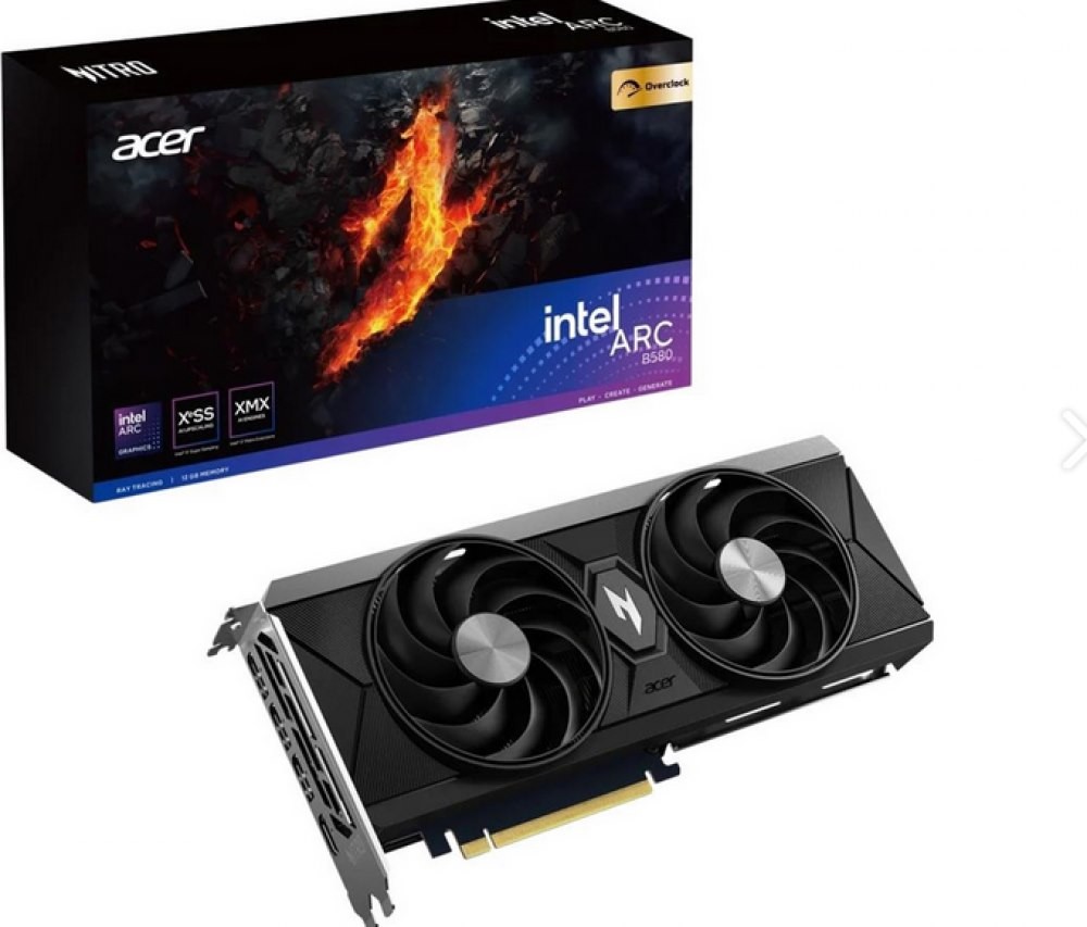Acer Nitro Intel Arc B580 Oc - Videokaart