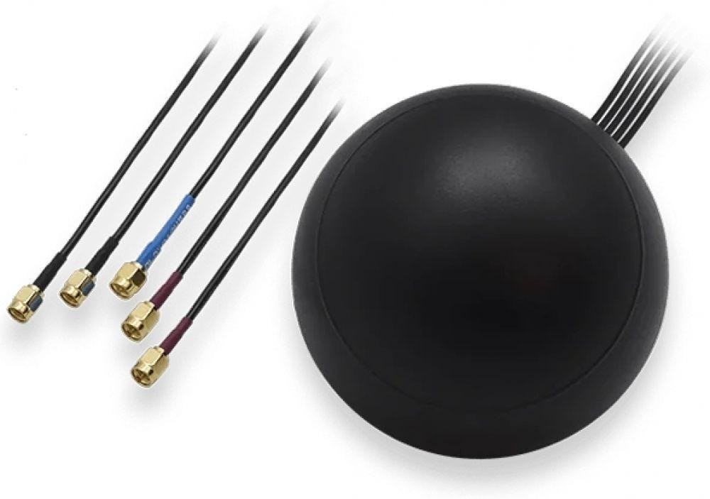 Teltonika Combo Mimo Mobile/Gnss/Wifi Roof Sma Antenna Pr1kco28, 28