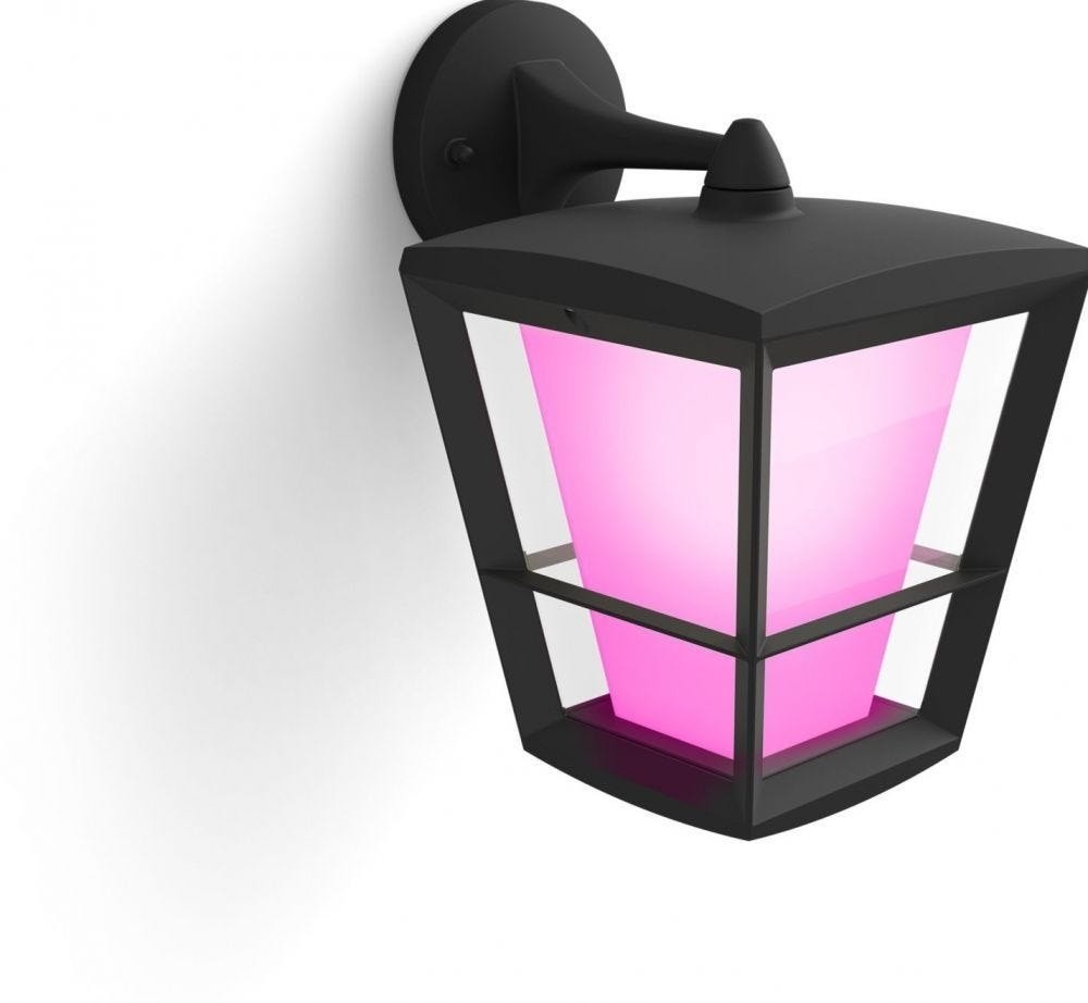 Philips Hue Outdoor Econic Down Wall Lamp