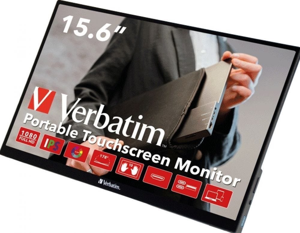 Verbatim PMT-15 - 15.6" Portable LED-monitor