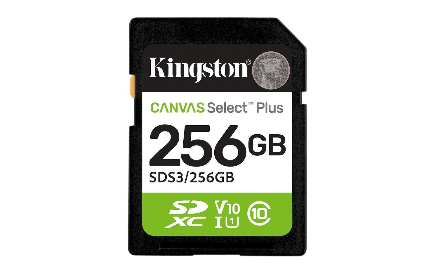 Kingston Canvas Select Plus Gen 3 256 GB - Flashgeheugenkaart