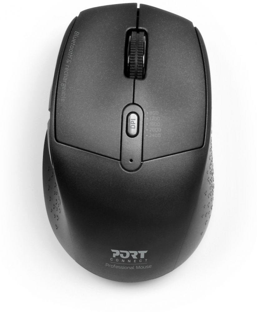 Port Designs Professional Zwart - Muis