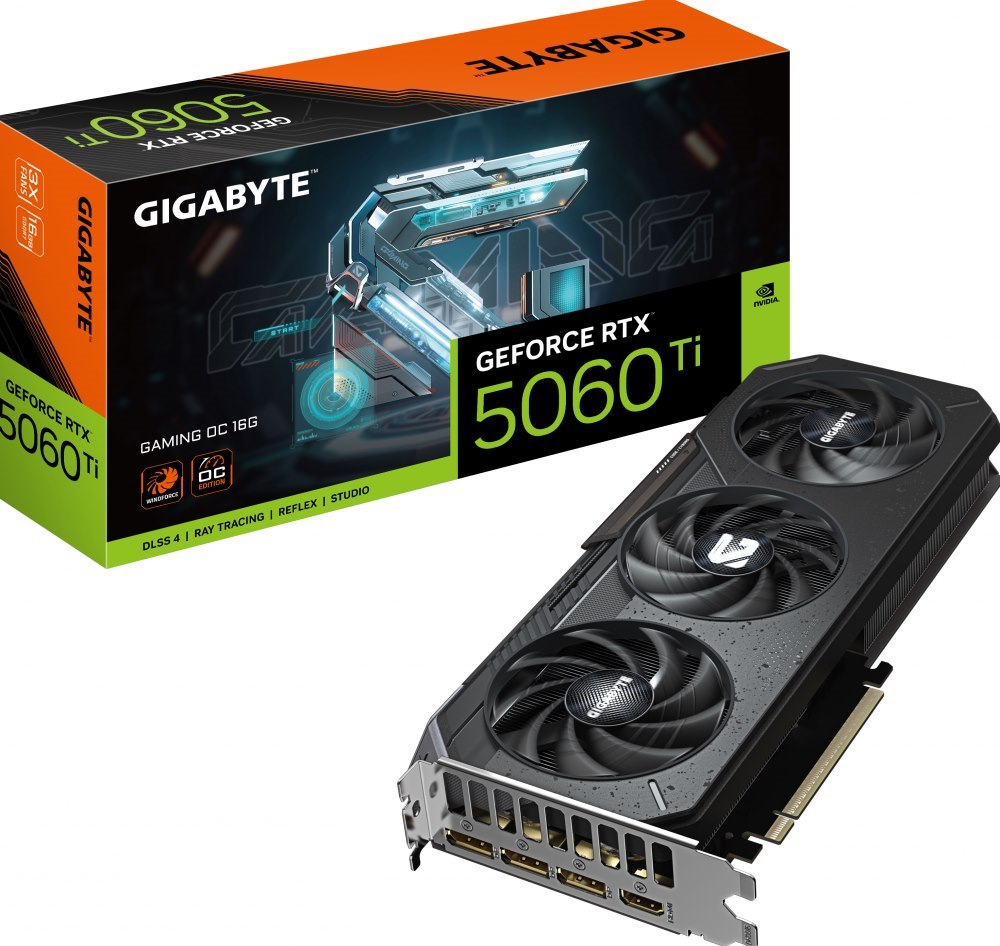 Gigabyte GeForce RTX 5060 Ti Gaming Oc 16G - Videokaart