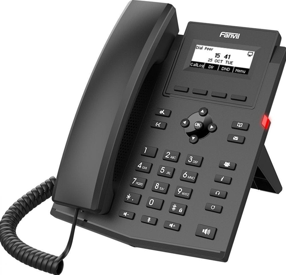 Fanvil Ip Telefon X301G Schwarz