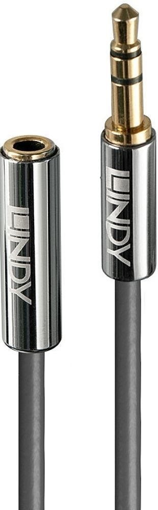 Lindy Verlengskabel 3.5MM Cromo Line 5M