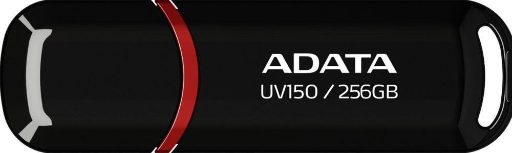 AData USB-Stick 256GB Adata DashDrive Uv150 Zwart