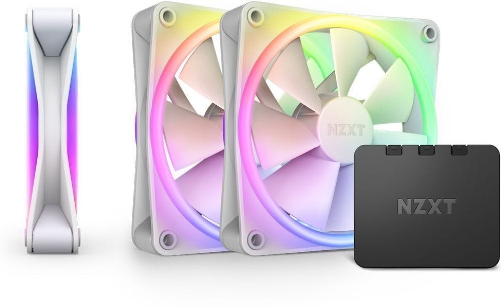 NZXT F120 RGB Duo White Triple Pack - Ventilatorhuis