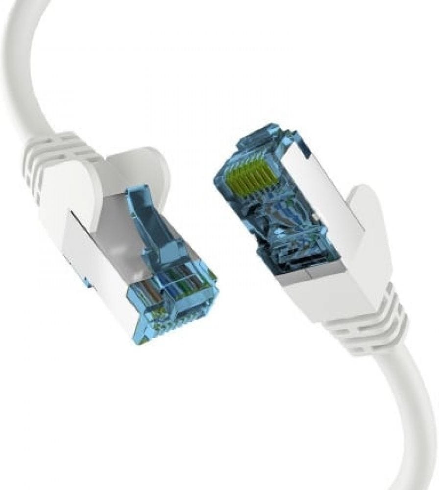 M-Cab Efb RJ45 Patchkabel Met Cat7 Rohkabel Weiss 1M