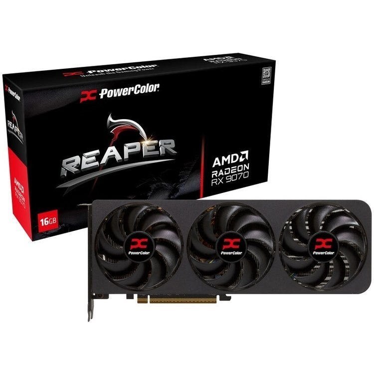 Powercolor Reaper Amd Radeon RX 9070 - Videokaart