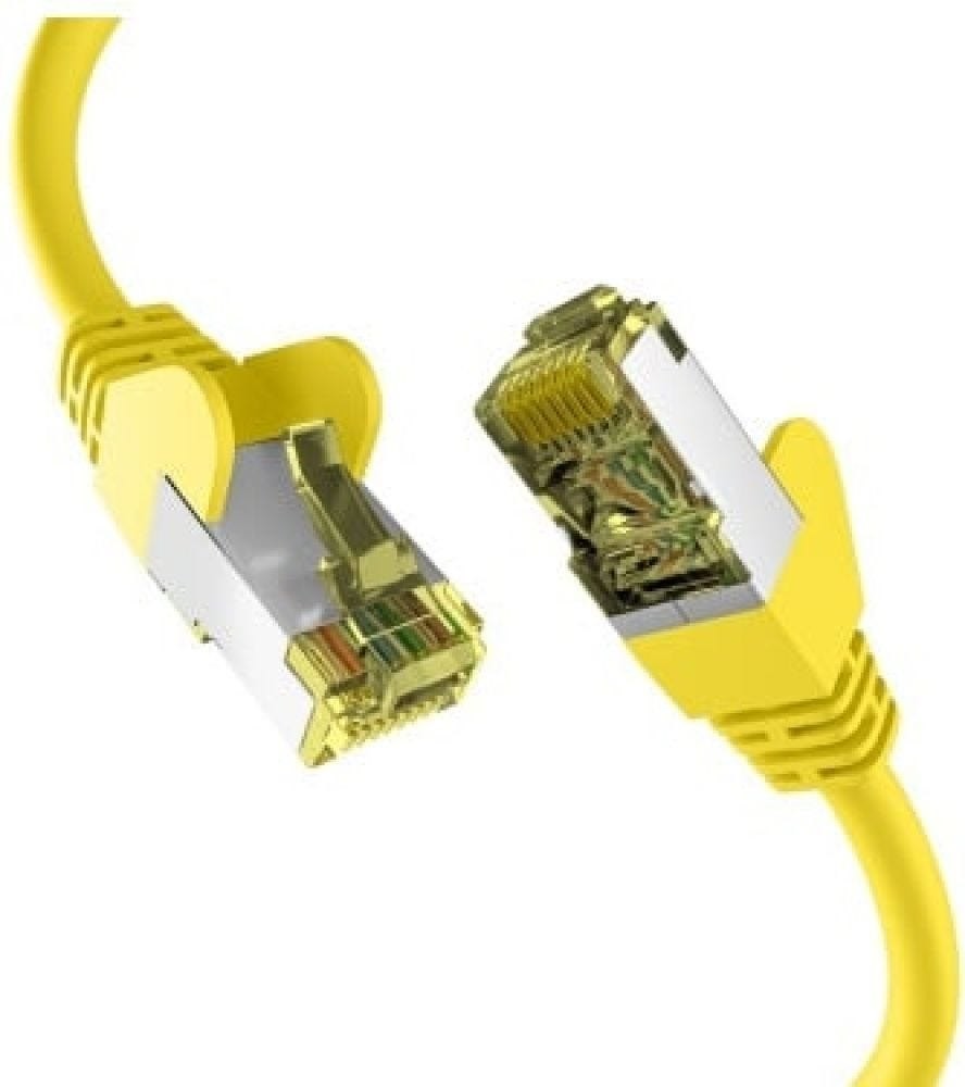 M-Cab Efb CAT6a Gelb 15M Patchkabel S/FTP Pimf
