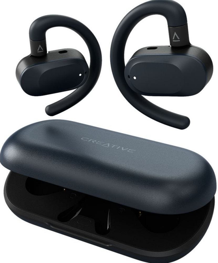 Creative Headset Outlier Go TWS Open-Ear,Bluetooth 5.4,Blauw