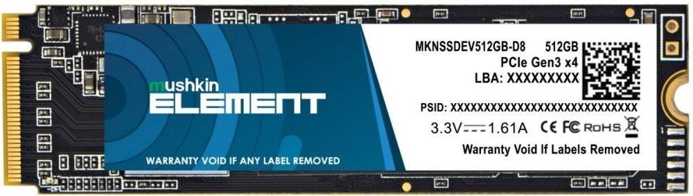 Mushkin Element 512GB - SSD