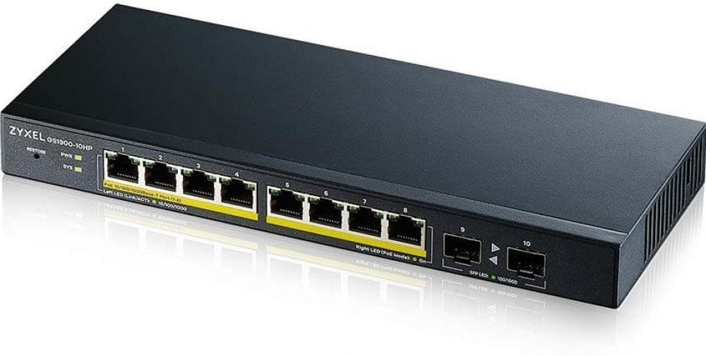 ZyXEL GS1900-10HP - Switch