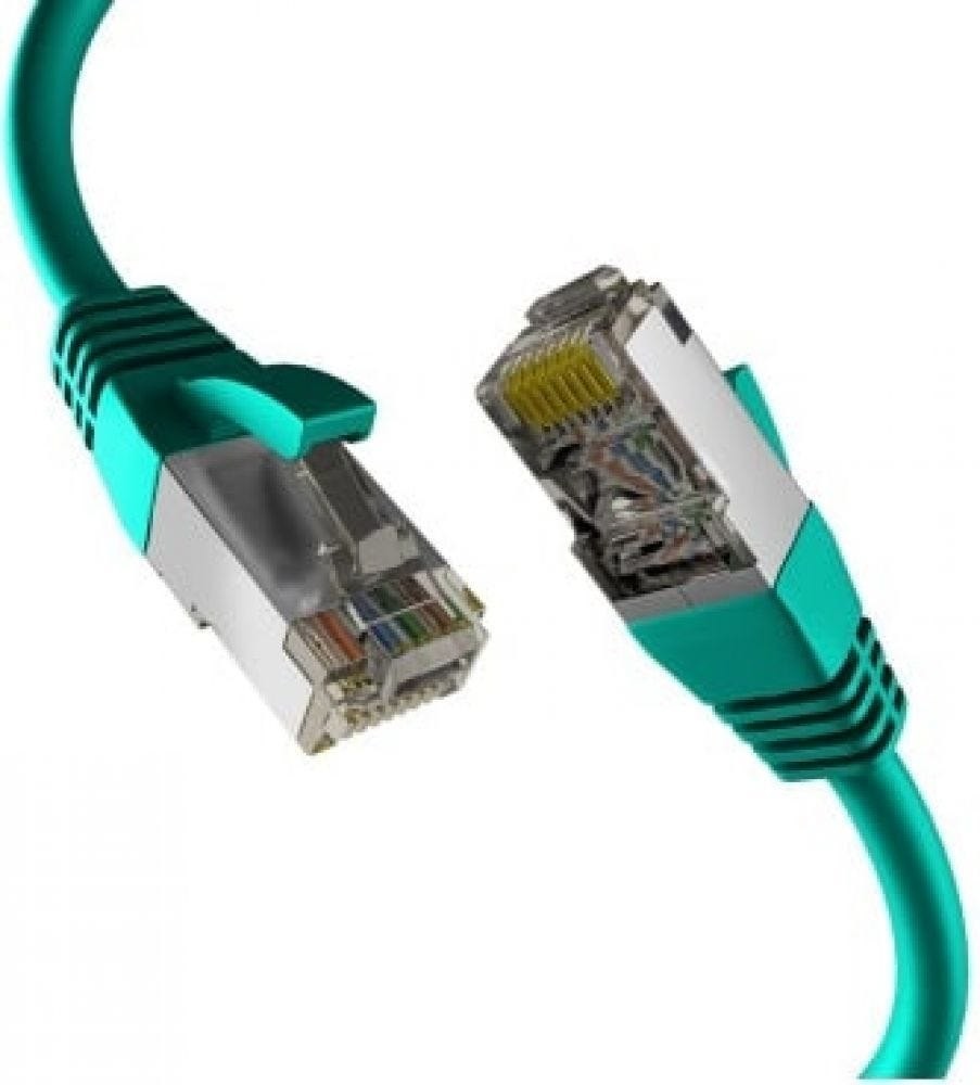 M-Cab Efb Cat8.1 GRÜN 1M RJ45 Patchkabel S/FTP Pimf
