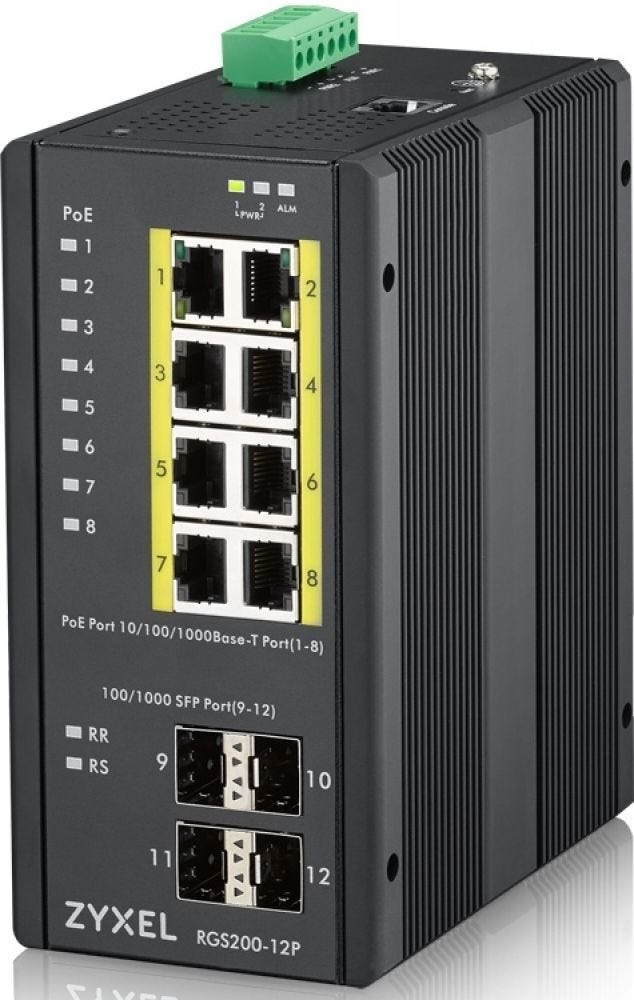 Zyxel RGS200-12P - Switch