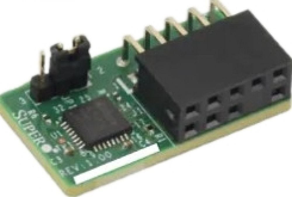 Supermicro Aom-Tpm-9670V-S-O – TPM-module – TCG 2.0 – SPI-interface – Infineon SLB9670 – Sha-1/Sha-256 – RNG – Intel TXT – Amd SVM – 3,3V – RoHS