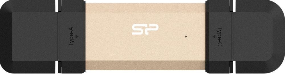 Silicon Power 500GB Usb Stick Usb TYP A+C 1050/850MB`s Gold