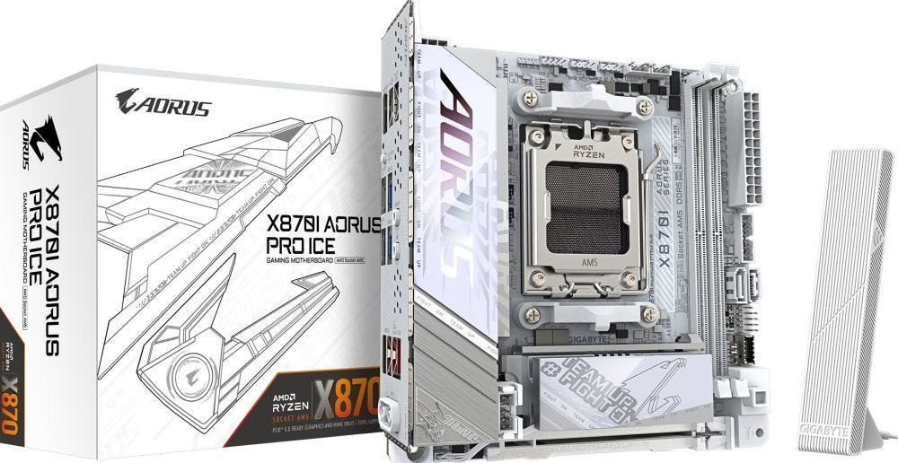 Gigabyte X870i Aorus Pro Ice - Moederbord