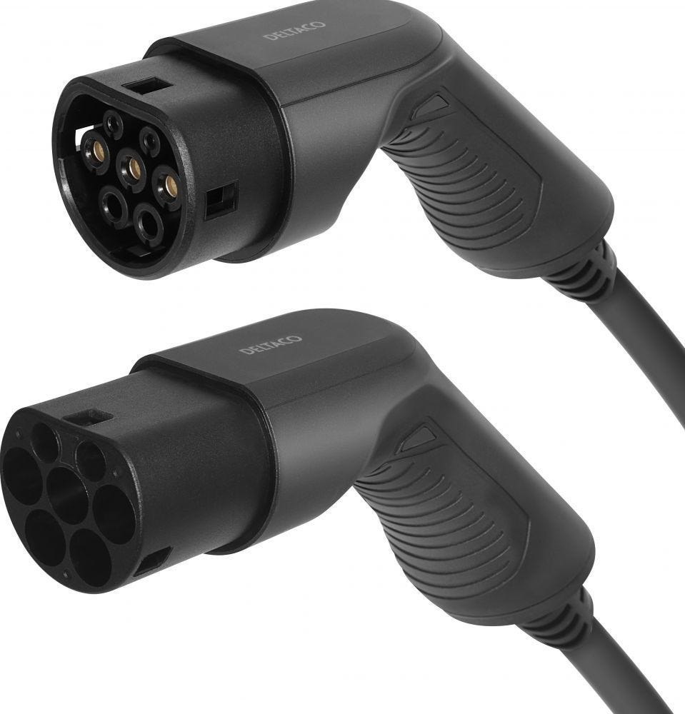 Deltaco Ev-3215 Laadkabel Ev - Type 2 Naar Type 2